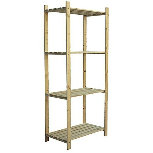 REGALUX Drveni regal simple (40 x 75 x 170 cm, Nosivost: 45 kg/polica, Drvo) Cijene
