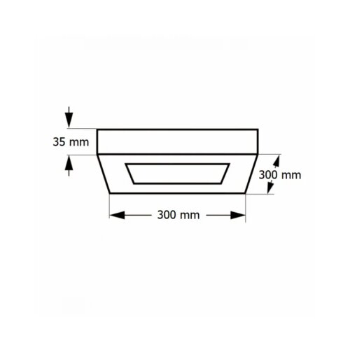  led panel n/z KNS5-24W 4000K Cene