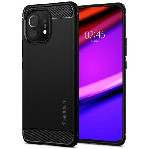 Spigen rugged armor silikonski ovitek za xiaomi mi 11 Slike