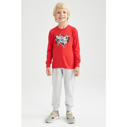 Defacto boy&amp;#039;s Gray Pique School Sweatpants Slike