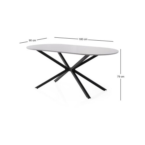 Hanah home trpezarijski sto aura 3013 Slike