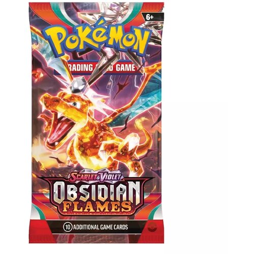 The Pokemon Company pokemon tcg: obsidian flames - booster pack (single pack) Slike
