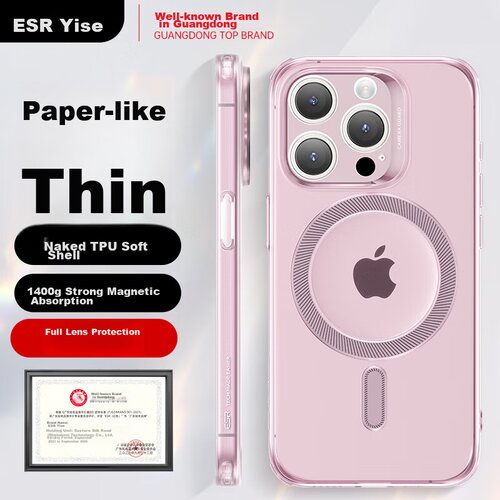  ESR Maska za mobilni telefoniPhone 15 Pro Max, Roza Cene