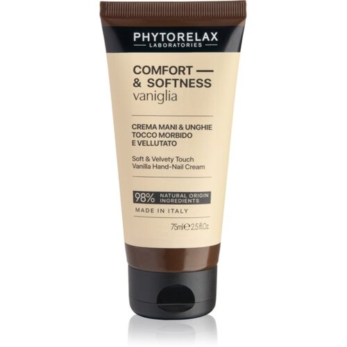 Phytorelax Laboratories Comfort &amp;amp; Softness Vanilla negovalna krema za roke 75 ml Slike