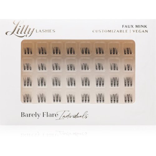 Lilly Lashes Individual Flares umetne trepalnice odtenek Barely Flare 32 kos Cene