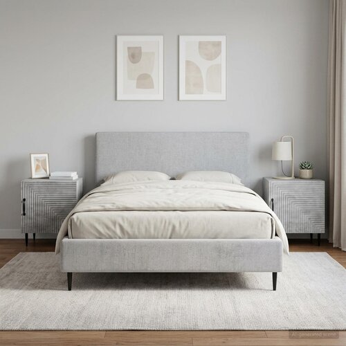  Noćni ormar 2 kom. Betonska siva 43 x 34,5 x 50 cm Slike