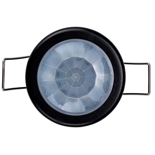  Ugradni pir senzor pokreta za spu&amp;scaron;teni plafon 360&amp;deg;, 400W/230V, crne boje Slike