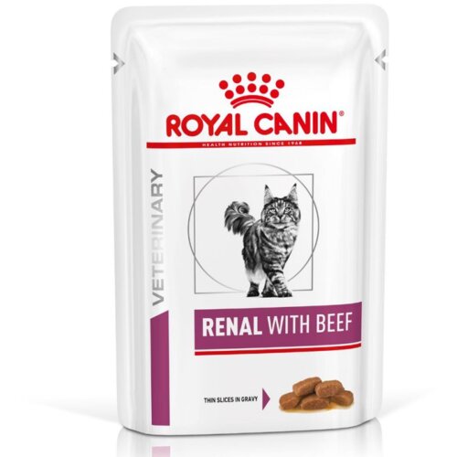 Royal_Canin veterinarska dijeta za mačke renal beef 85g Cene