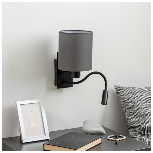  Brilagi - LED zidna svetiljka NUBILA 1xE27/25W/230V + LED/3W crna/antracit Cene