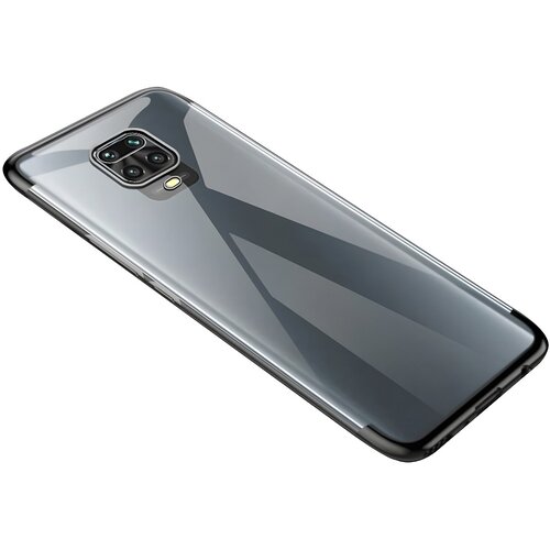 Futrola Clear Color s obojenim rubom za Motorola Moto G9 Play - Crna KP10791 Cene