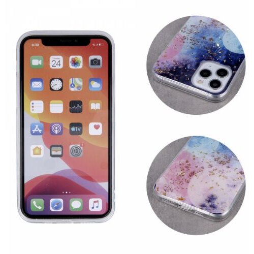 Onasi Silikonski ovitek Abstract za Xiaomi Mi 11 Lite - zelen Slike