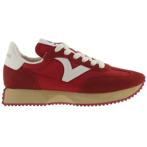 Victoria Modne superge Sneakers 134109 - Rojo Rdeča