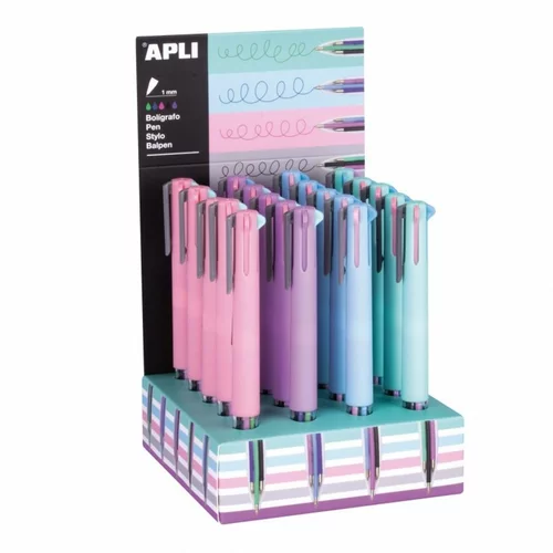 Apli kemični svinčniki, 5 barv nordik AP018307