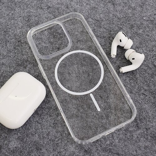  Maska za iPhone 16 Pro Max Mag Case Clear Slim bela Cene