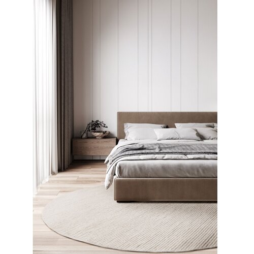  Tepih FIR WOOL 160 cm 2600 g/m2 krem/prirodna Slike