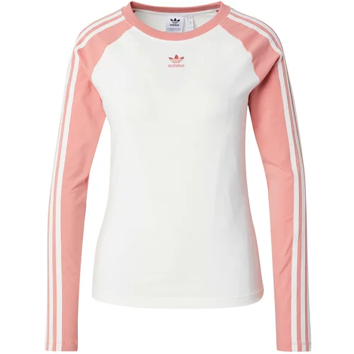 Adidas Majica prljavo roza / bijela