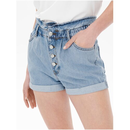 Only Light Blue Denim Shorts Cuba - Women Slike