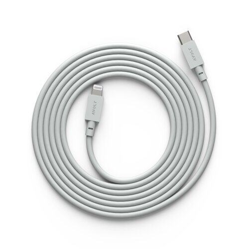 AVOLT Cable 1 USB-C to Lighting - Grey Cene