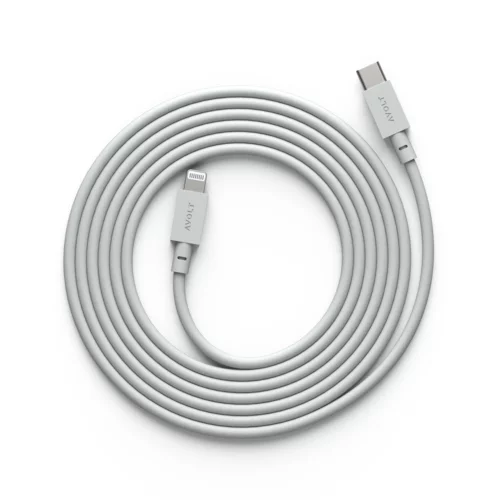 AVOLT Cable 1 USB-C to Lighting - Grey