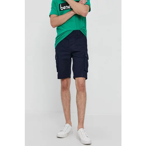 United Colors Of Benetton Kratke hlače moške, mornarsko modra barva
