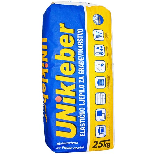  Ljepilo za fasadu UNIKLEBER 25kg Cijene