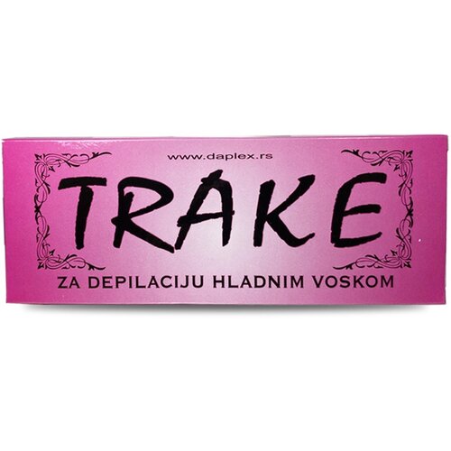 DAPLEX Trake za depilaciju, 20 komada Cene