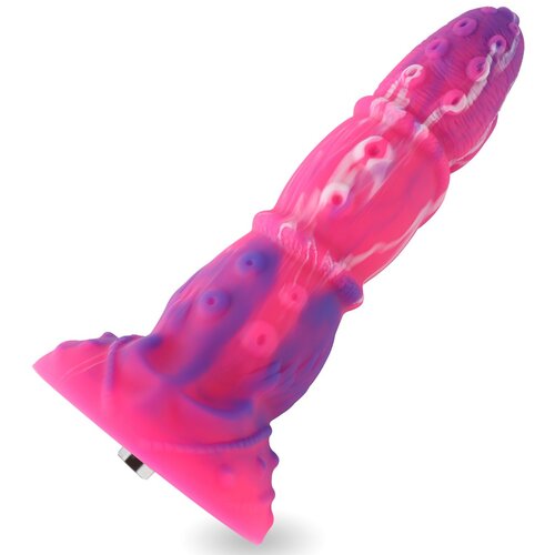 HiSmith HSA103 Ophicone Silicone Dildo KlicLok 8.6" Pink-Purple Cijene
