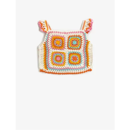 Koton Crop Crochet Top