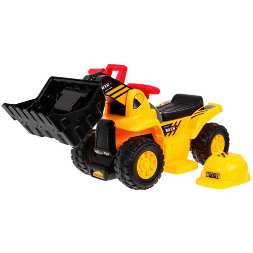  Dječja guralica Bulldozer - žuta Slike