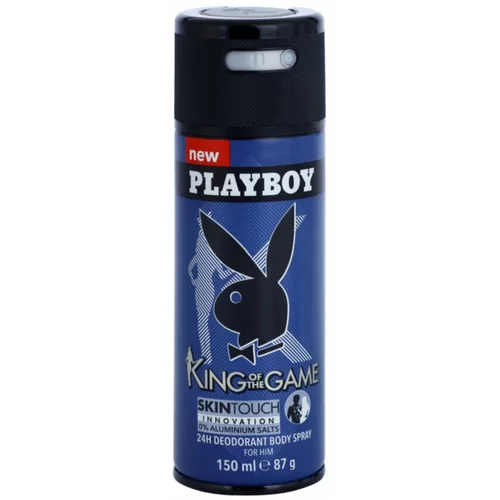 Playboy King Of The Game deo sprej za moške 150 ml