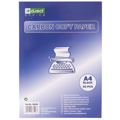  Indigo papir a4 levia 1/50 črn 105200 Slike