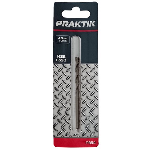 Praktik Svrdlo za metal HSS CO 4,5x80 mm Cijene
