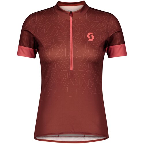 Scott Endurance 20 S/Sl Rust Red/Brick Red Women's Cycling Jersey Slike