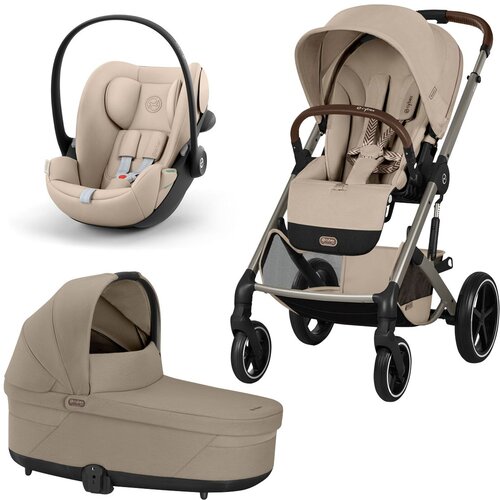 Cybex kolica 3u1 Balios 2026 komplet almond beige 526001193, 522005267, 520003353, 526001349 Slike