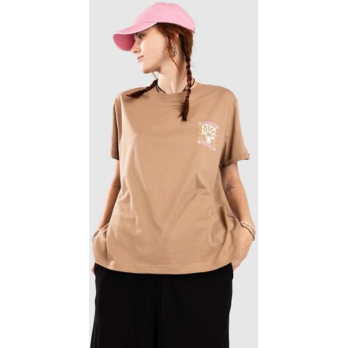 Roxy Oceanregular Poster T-shirt woodsmoke Cene