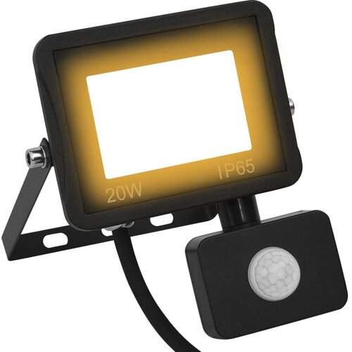 vidaXL LED reflektor sa senzorom 20 W topli bijeli Cijene