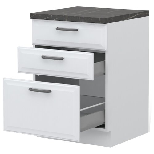Jela ELEMENT ZA KUHINJO EVIA R-60-3MBOX S TREMI KOVINSKIMI PREDALI Cene