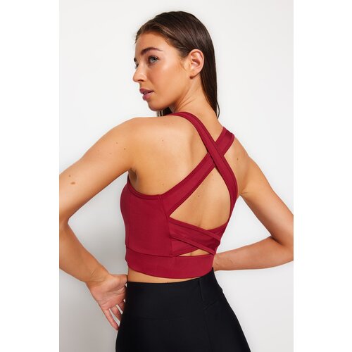 Trendyol Sports Bra - Purple - Plain Slike