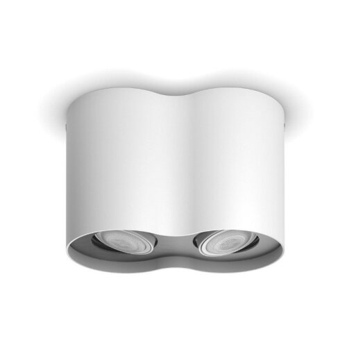 Philips LED prigu&amp;scaron;iva spot svetiljka Hue PILLAR 2xGU10/5W/230V + daljinski upravljač Slike
