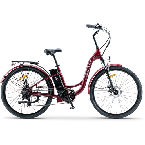 Galaxy električni bicikl 28" VALENCIA (250W 36V/10.4Ah lithium) bordo MAT Cene