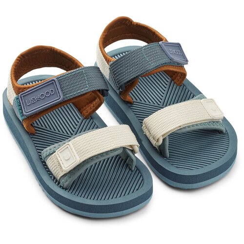 Liewood sandali monty whale blue multi mix Slike