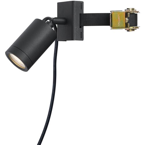 QAZQA Zunanji reflektor črn za drevo GU10 50 mm vrtljiv in nagiben IP65 - Solo Slike