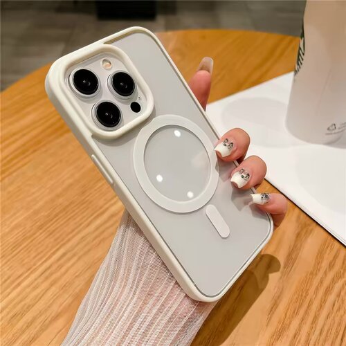  futrola magsafe smooth za iphone 17 air bela Slike