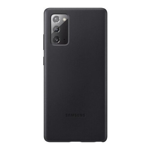 Samsung original usnjen ovitek EF-VN980LBE za SAMSUNG Galaxy Note 20 N980 - zaščita zadnjega dela - črna Cene