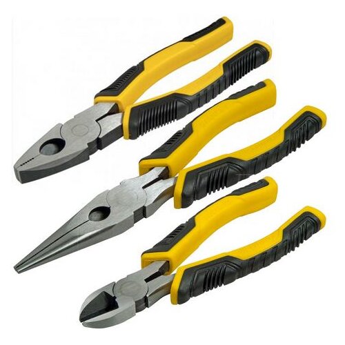 Stanley Pliers Dyna Grip Set 3 Elements Univerzalno/stransko/preprosto podolgovato, (21106792) Slike