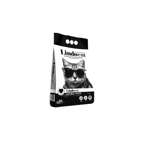 Lindocat posip za mačke - natural white 10l Cene