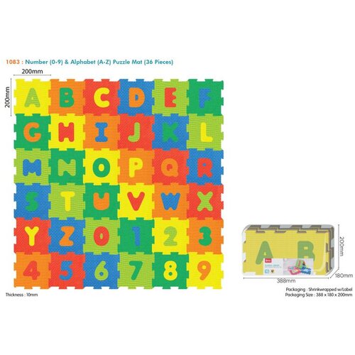  &Scaron;arena puzzle podloga slova i brojevi 20x20cm Cijene