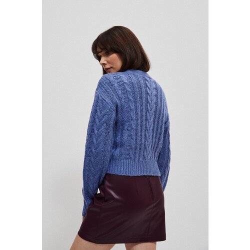 Moodo Lady&amp;#039;s sweater in braided weave Slike