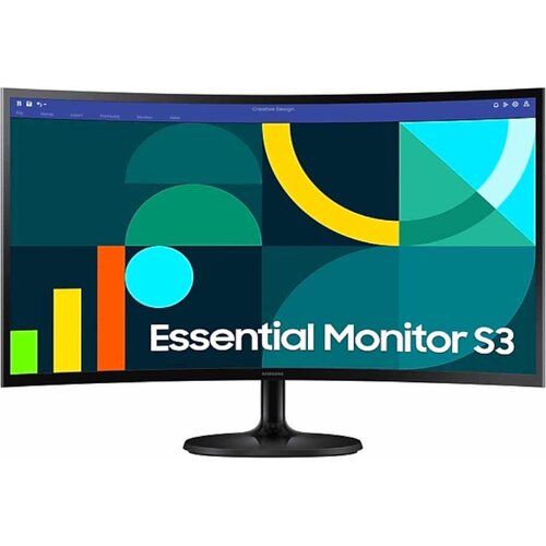 Samsung 27''FHD Zakrivljeni Monitor S3VA, 1920x1080, 75Hz, 3000:14ms, 250cd, HDMI, VGA, Tilt, VESA 75x75 Cijene