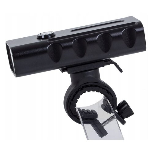  Alu. led cree xm-l t6x3 svjetlo za bicikl ipx5 crno usb 7500k Slike